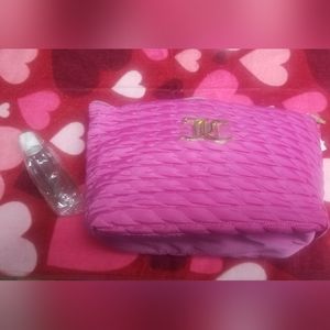 Pink Juicy Couture cosmetic bag